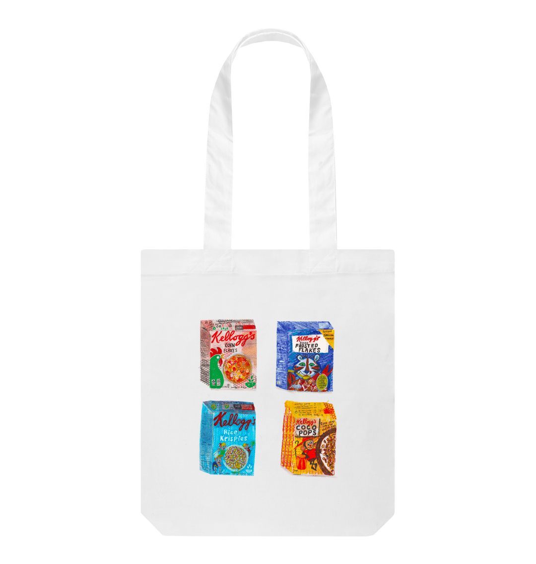 breakfast buddies organic tote bag - Printed Bag - Sarah Millin