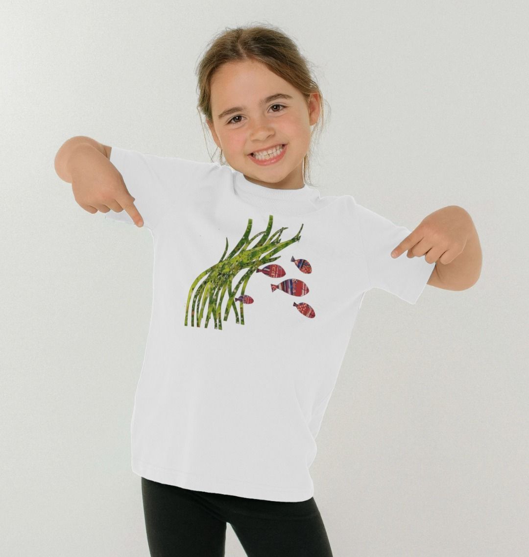 shoal days organic kid's tee - Printed Kids T-Shirt - Sarah Millin