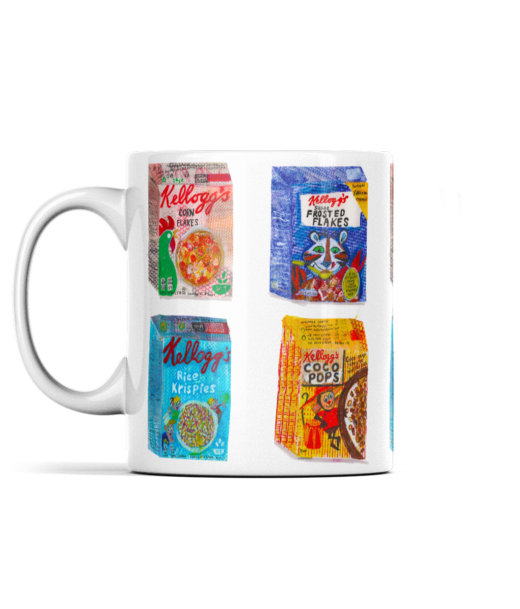 breakfast buddies ceramic mug