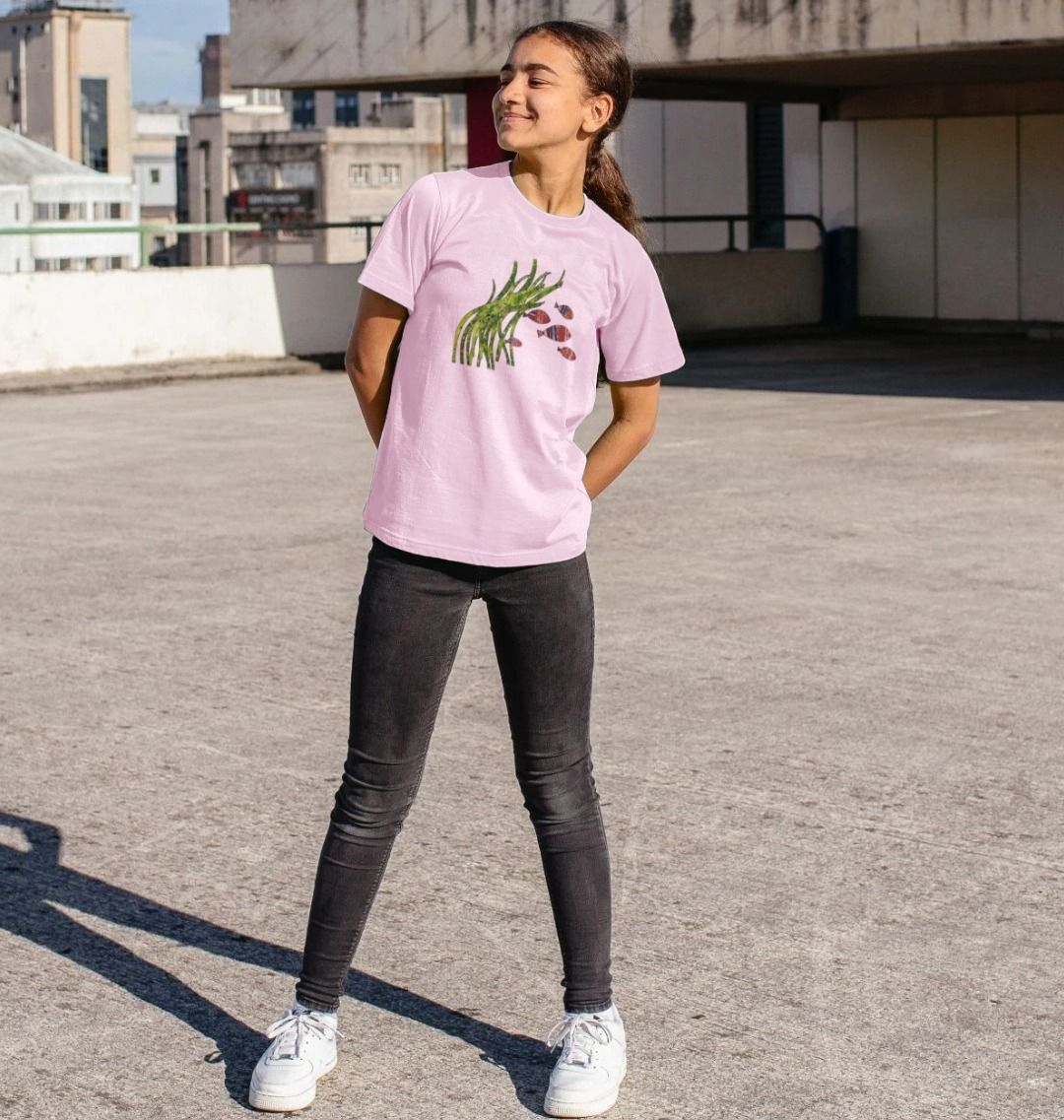 shoal days organic kid's tee - Printed Kids T-Shirt - Sarah Millin