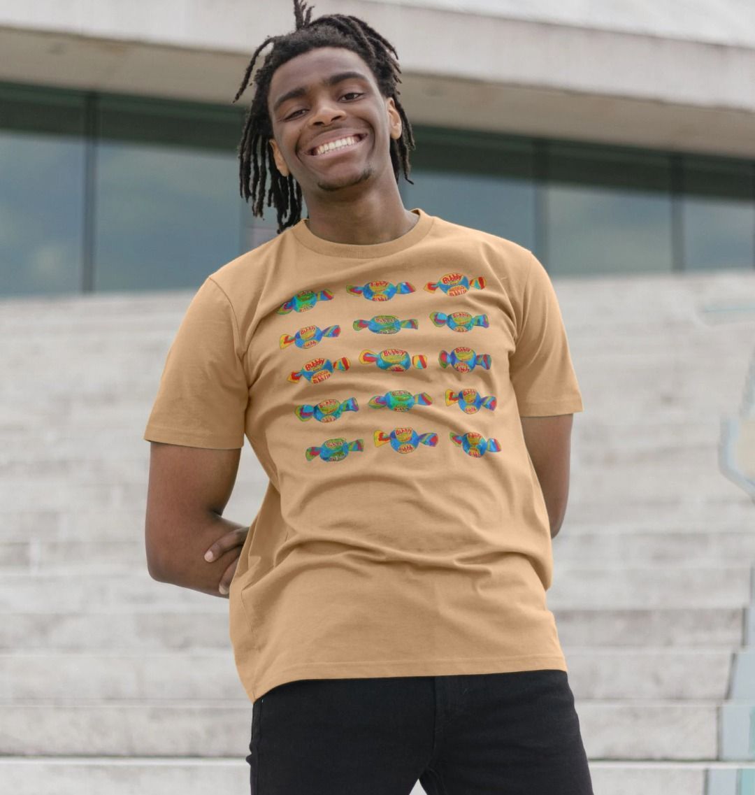 blowin' bubbles organic men's tee - Printed T-shirt - Sarah Millin