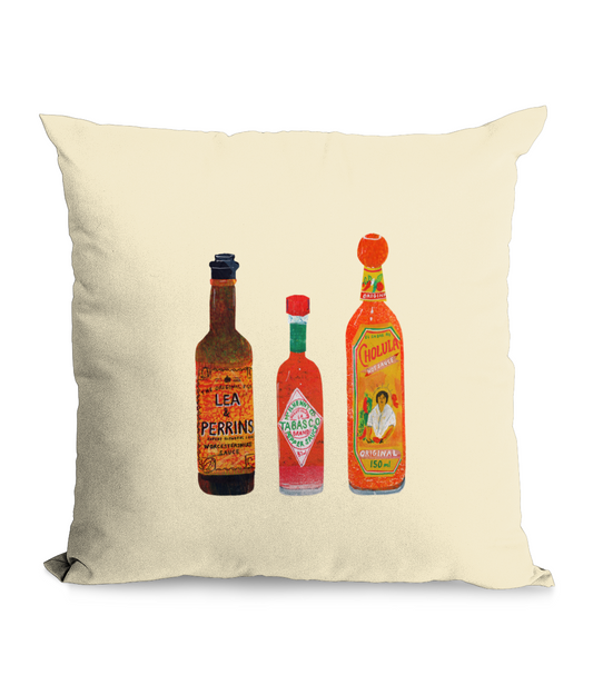 queens of the cupboard natural throw cushion - Accessories & Homeware - Sarah Millin