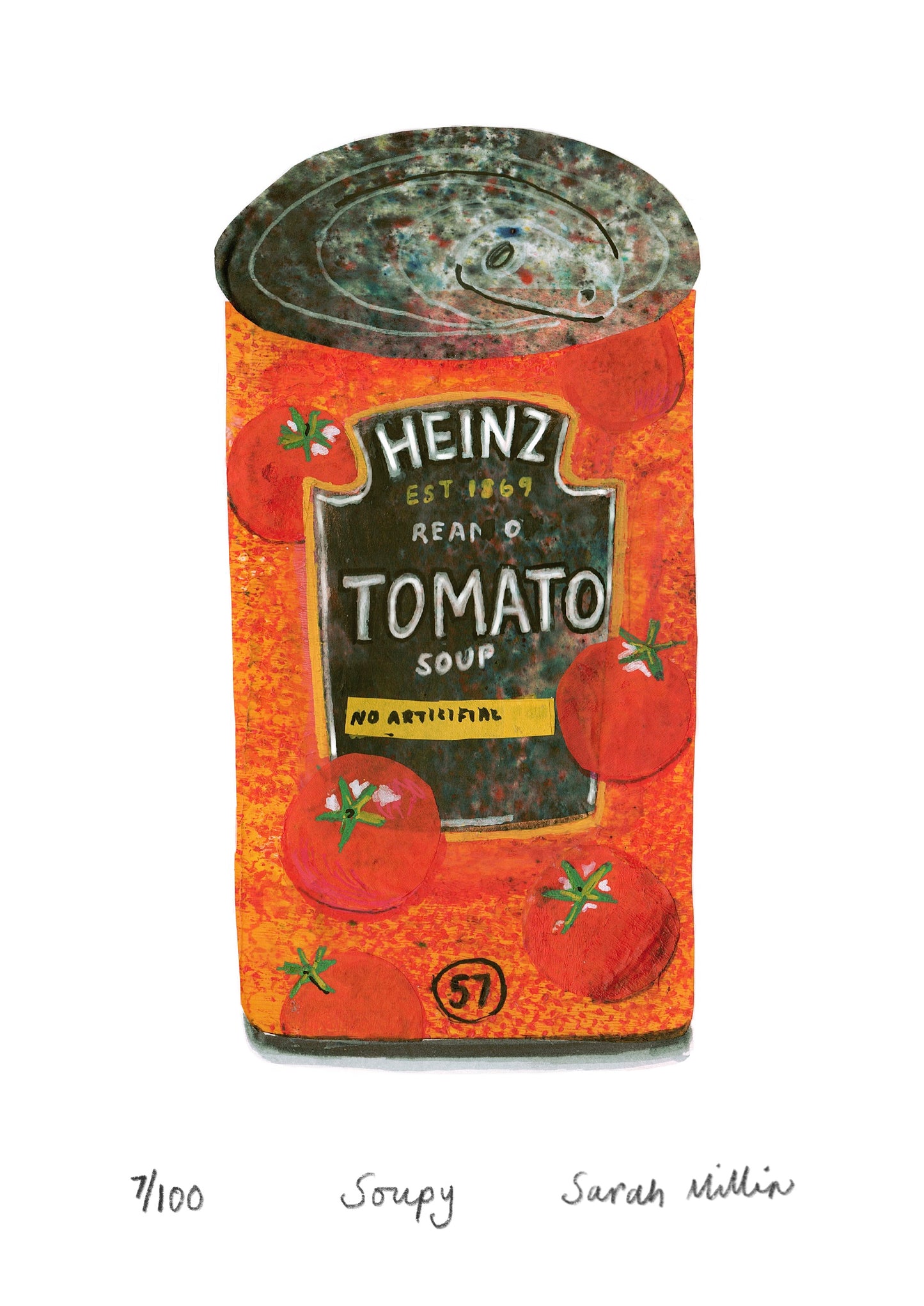 Soupy Fine Art Print- Limited Edition