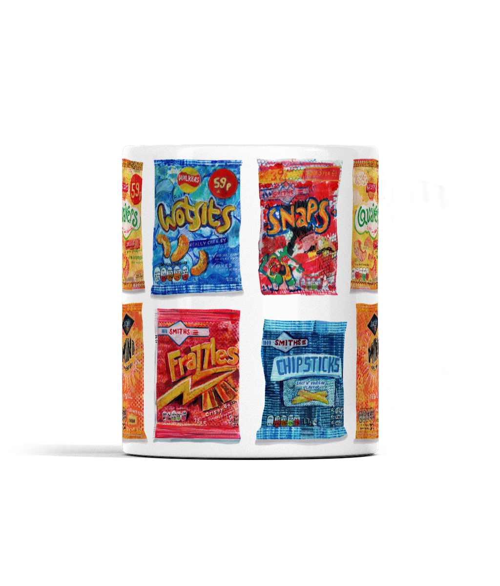 after swim snacks ceramic mug