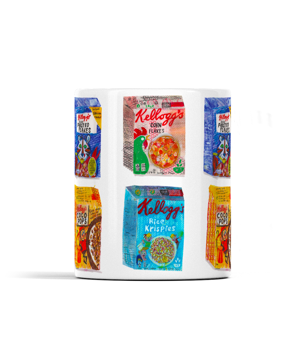 breakfast buddies ceramic mug