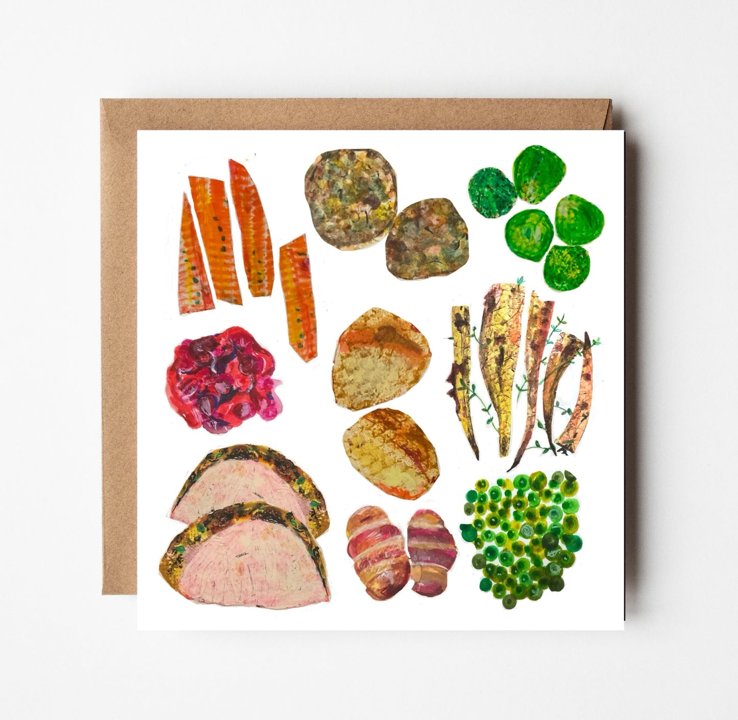 Christmas Lunch Greetings Card