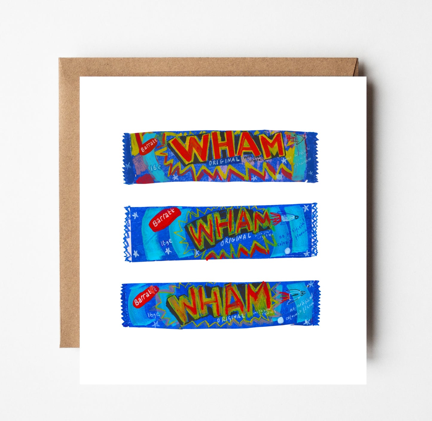 Fizz, Pop, Bang! Greetings Card