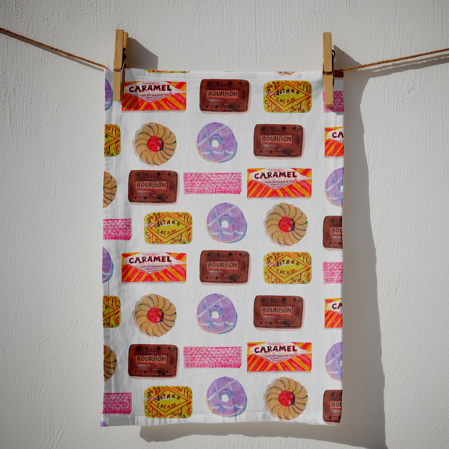 Sweet Treats Organic Cotton Tea Towel