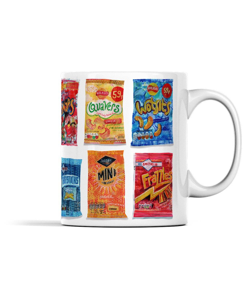 after swim snacks ceramic mug