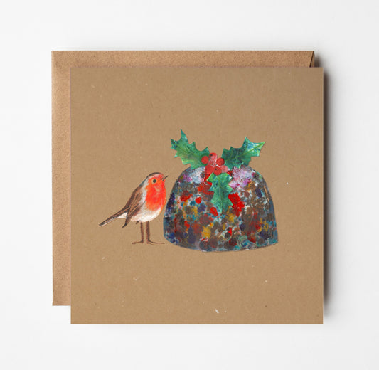 Robin Redbreast Greetings Card