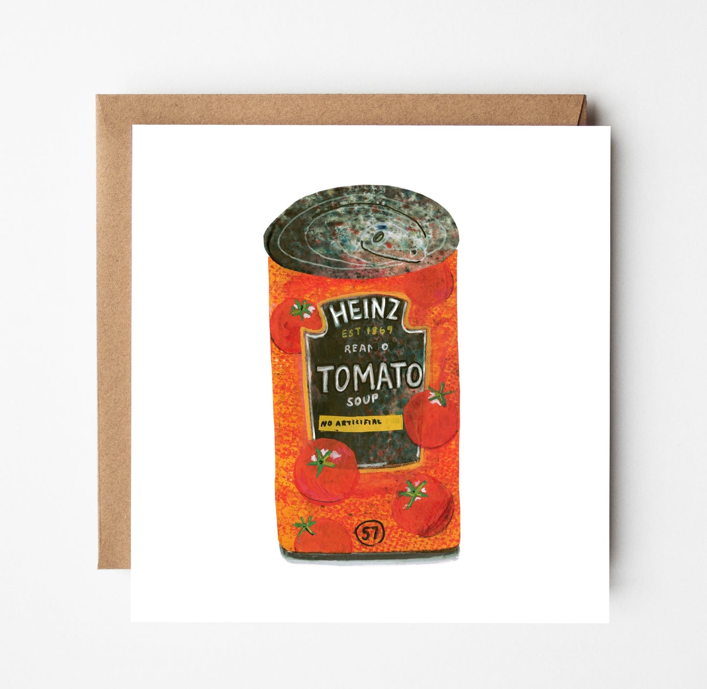 Soupy Greetings Card