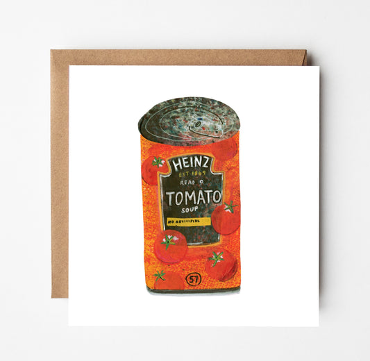 Soupy Greetings Card