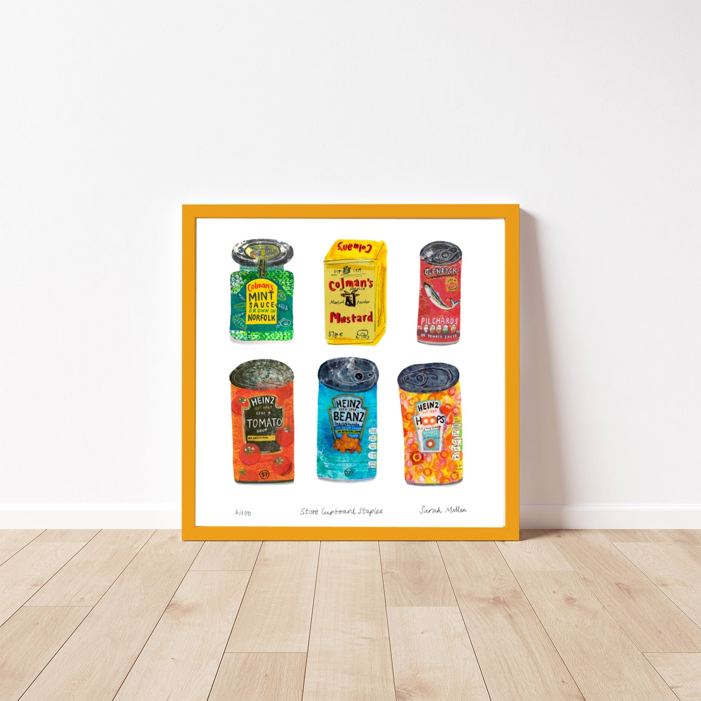 Store Cupboard Staples Fine Art Print - Limited Edition