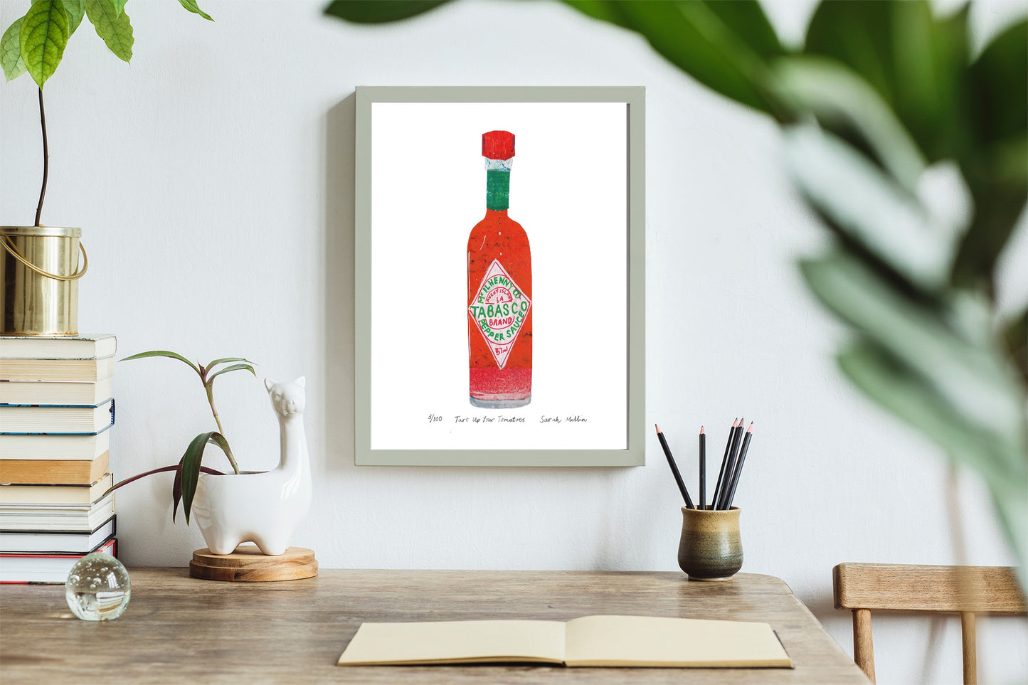 Tart up Your Tomatoes Fine Art Print- Limited Edition