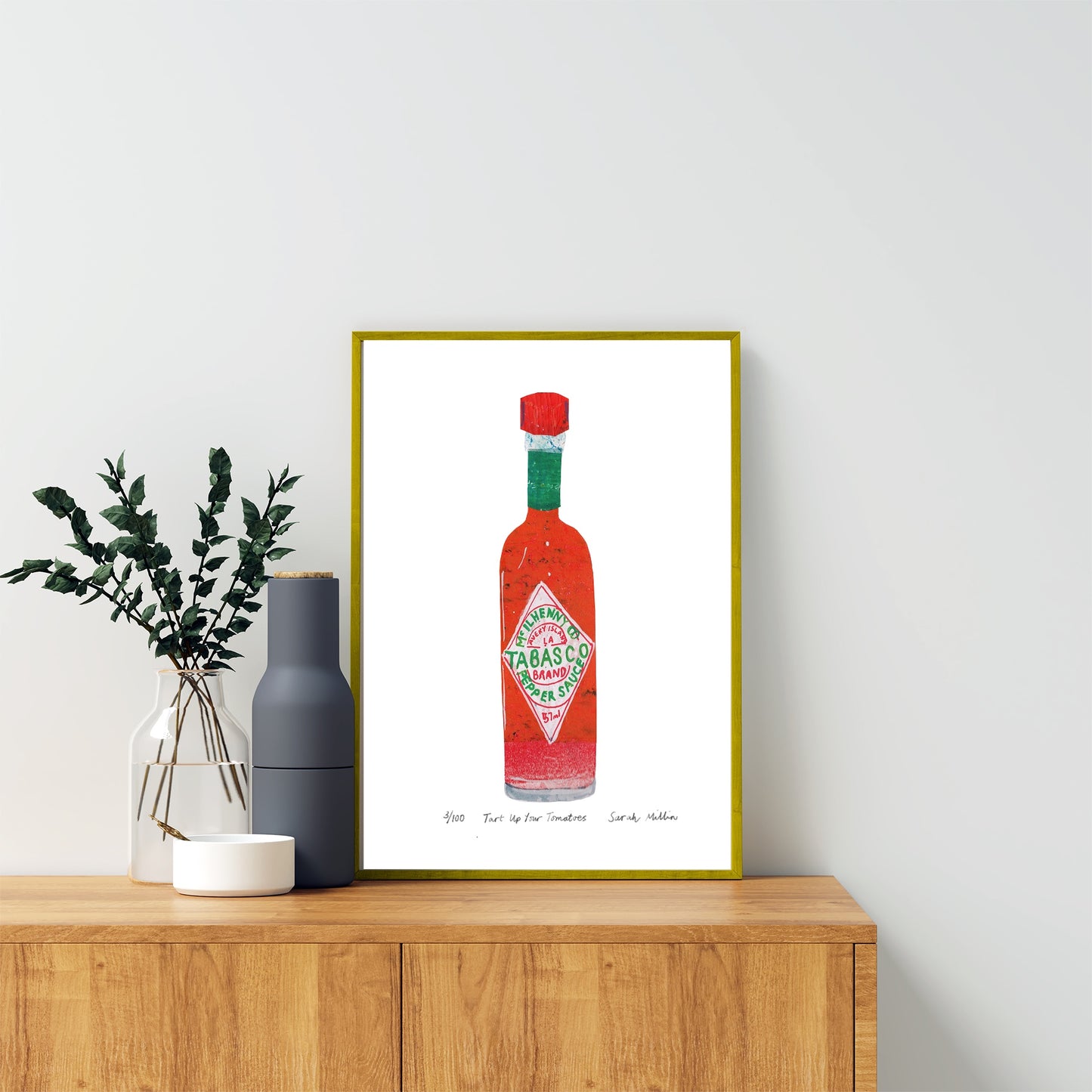Tart up Your Tomatoes Fine Art Print- Limited Edition
