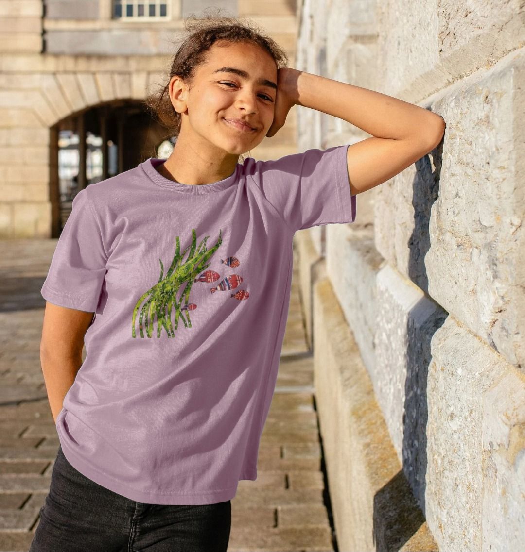 shoal days organic kid's tee - Printed Kids T-Shirt - Sarah Millin