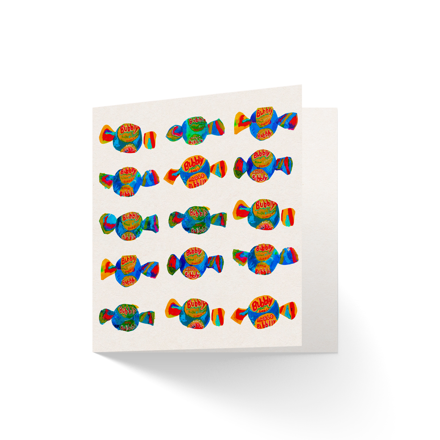 blowin' bubbles greetings card - Greetings Card - Sarah Millin