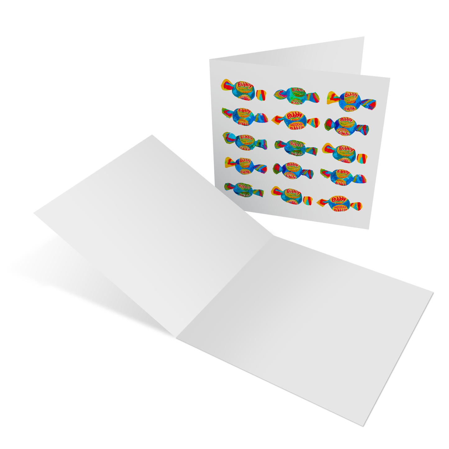 blowin' bubbles greetings card - Greetings Card - Sarah Millin