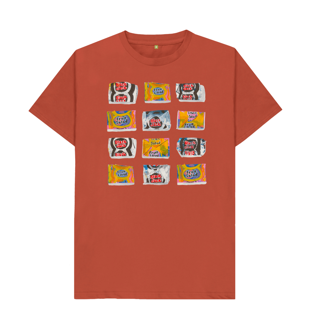 Rust Printed T-shirt Front