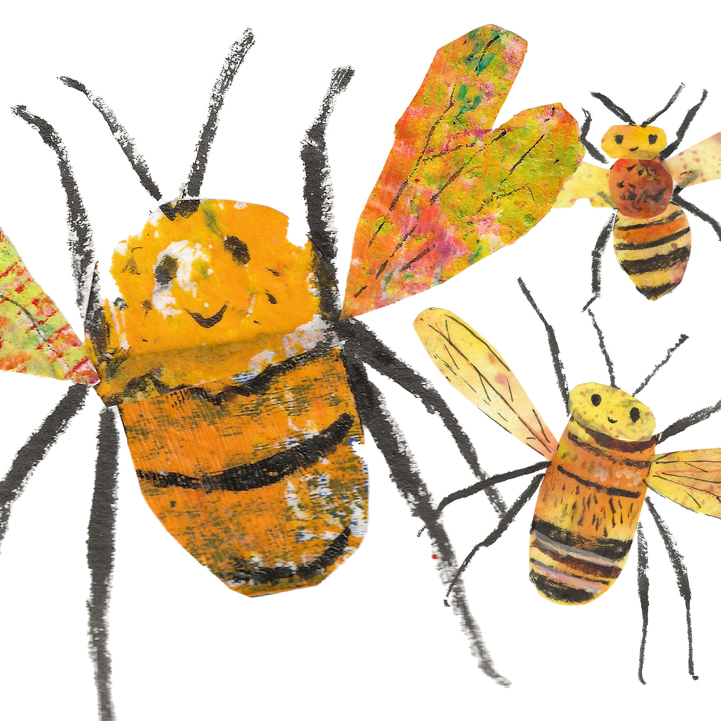 Nature collection of four greeting cards