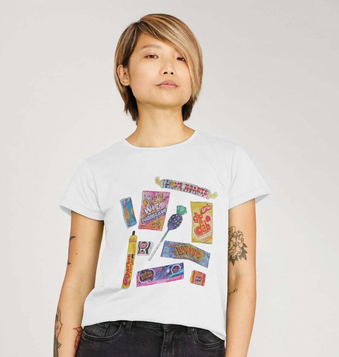 after school feast organic women's tee - Printed T-shirt - Sarah Millin