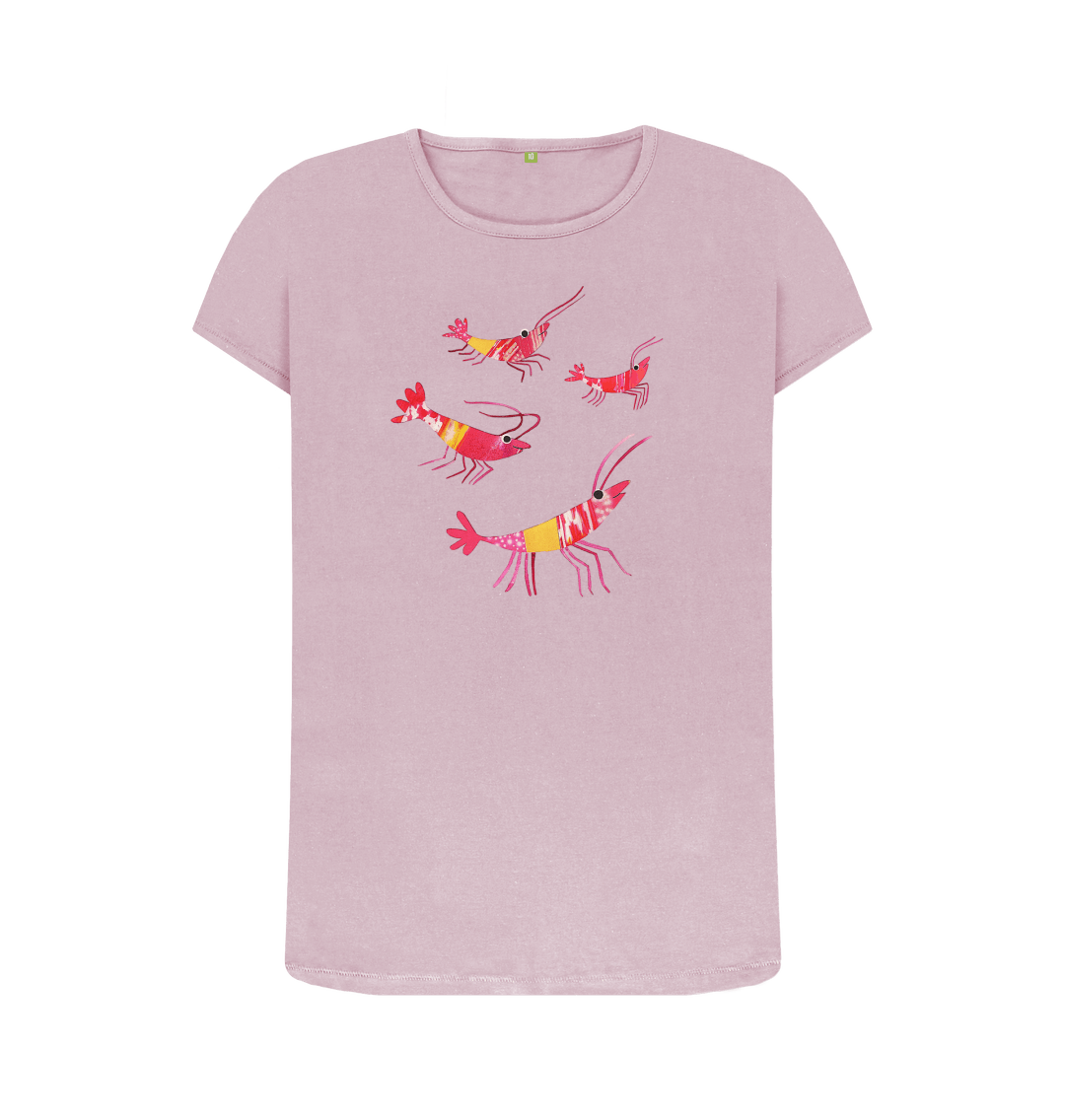 Mauve Printed T-shirt Front