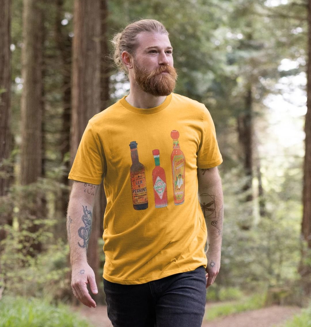 queens of the cupboard organic men's tee - Printed T-shirt - Sarah Millin