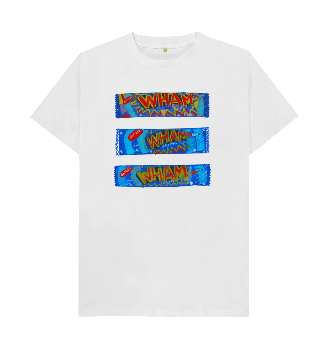 White Printed T-shirt Front