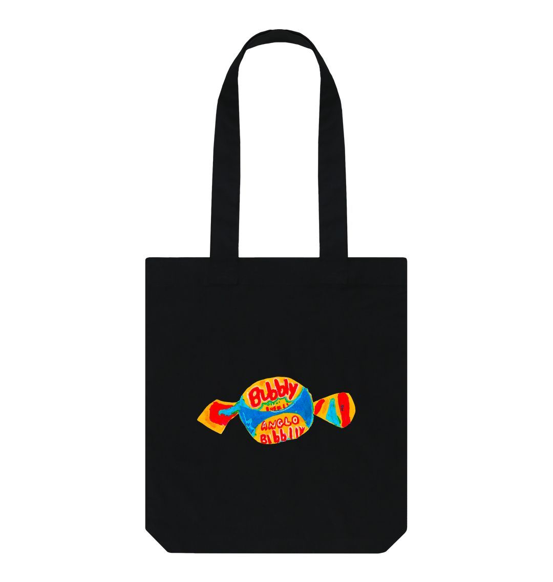blowin' big bubbles organic tote bag - Printed Bag - Sarah Millin