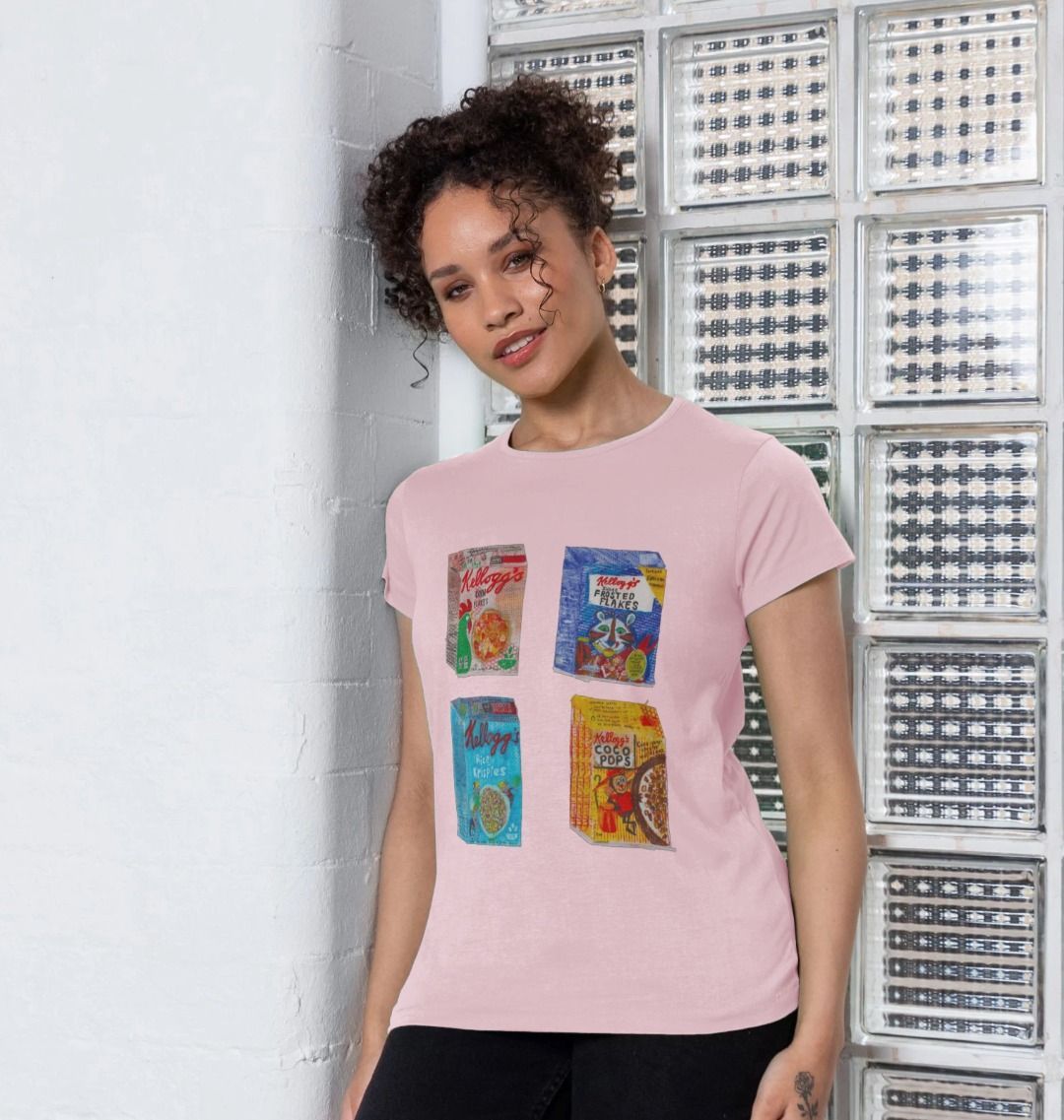 breakfast buddies organic women's tee - Printed T-shirt - Sarah Millin