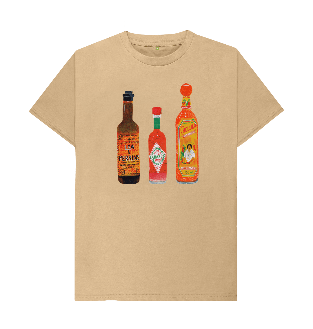 Sand Printed T-shirt Front