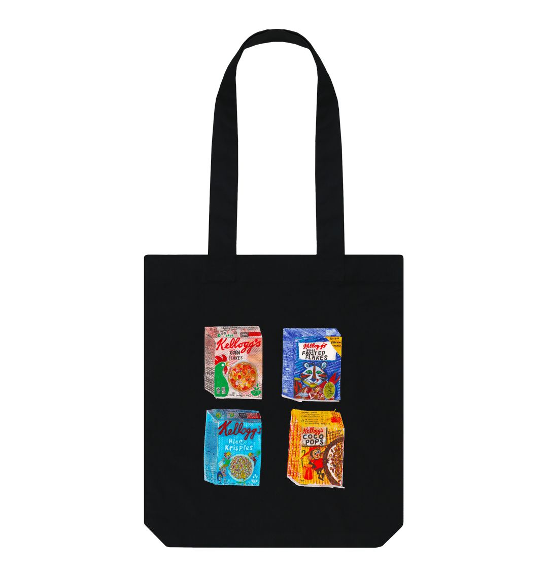 breakfast buddies organic tote bag - Printed Bag - Sarah Millin