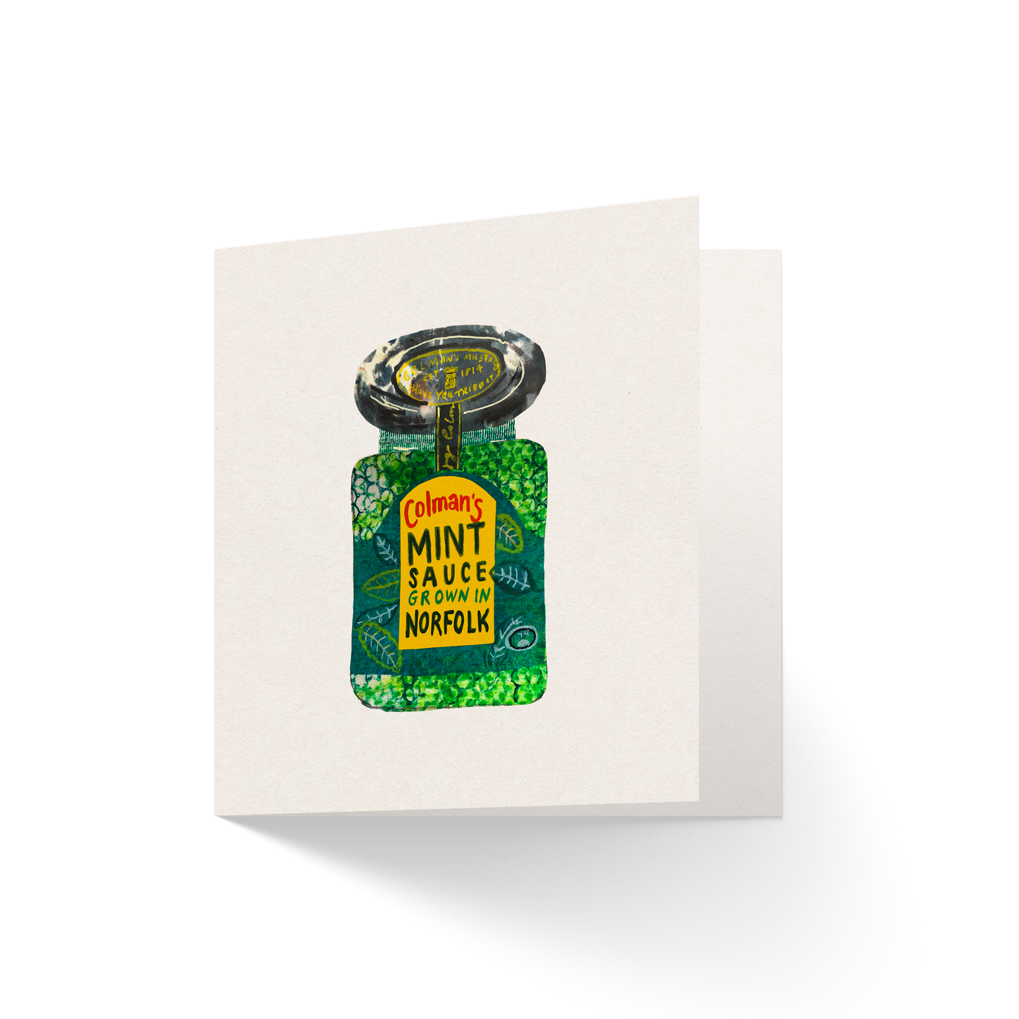 in the mint greetings card - Greetings Card - Sarah Millin