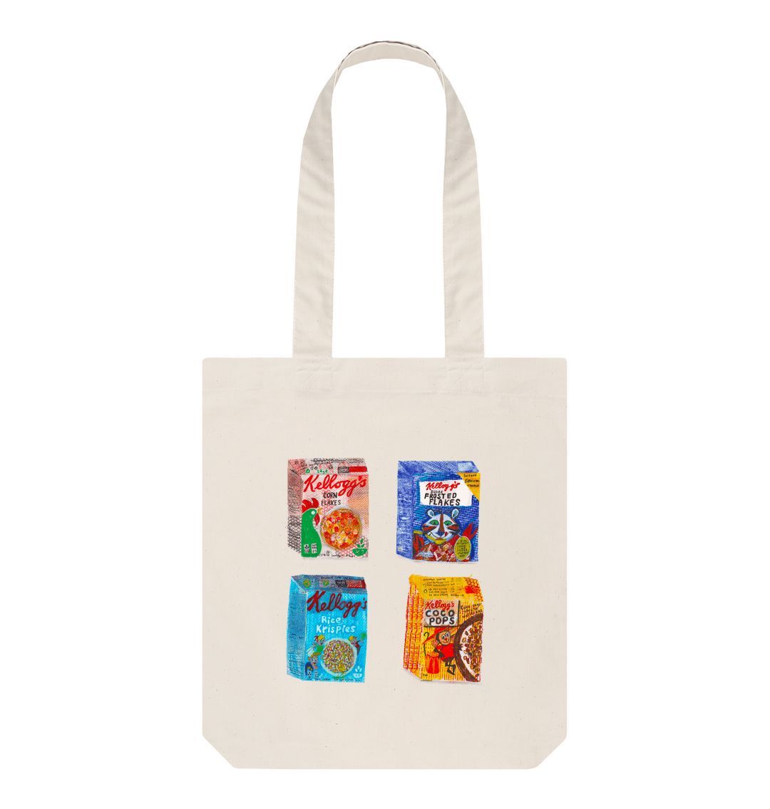 breakfast buddies organic tote bag - Printed Bag - Sarah Millin