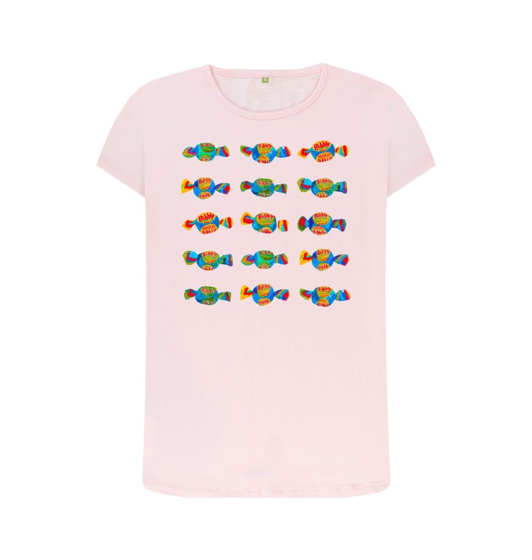 blowin' bubbles organic women's tee - Printed T-shirt - Sarah Millin