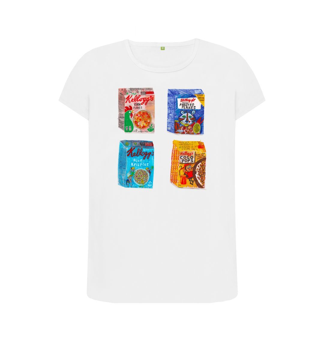 breakfast buddies organic women's tee - Printed T-shirt - Sarah Millin