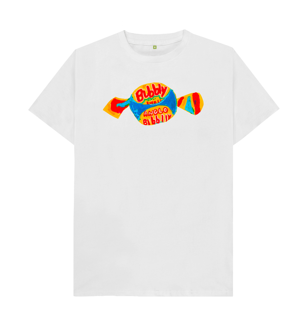 White Printed T-shirt Front