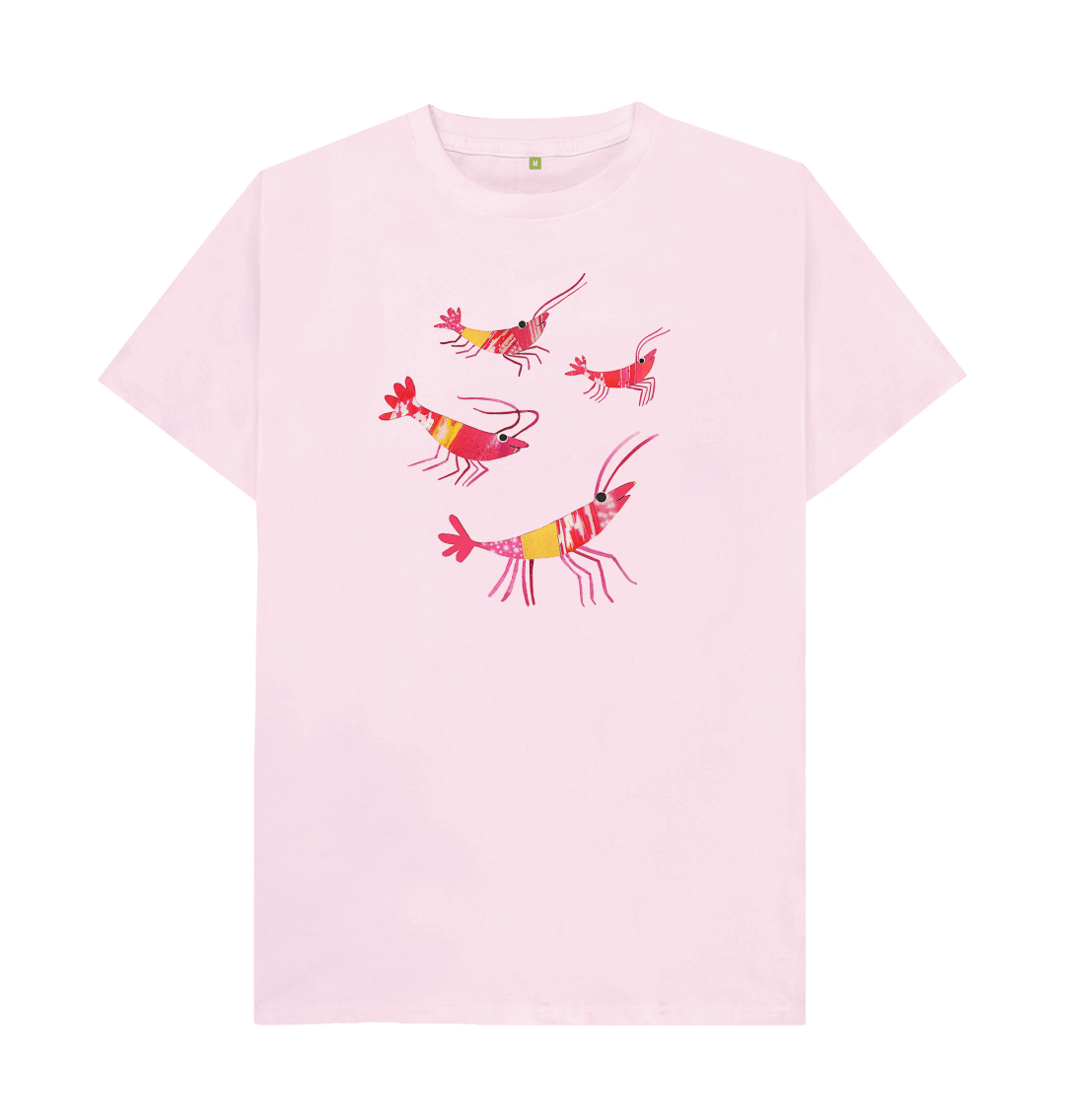 Pink Printed T-shirt Front