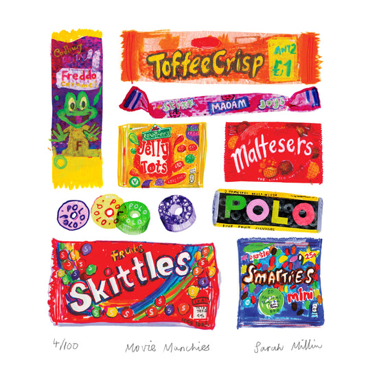 Movie Munchies Fine Art Print - Limited Edition