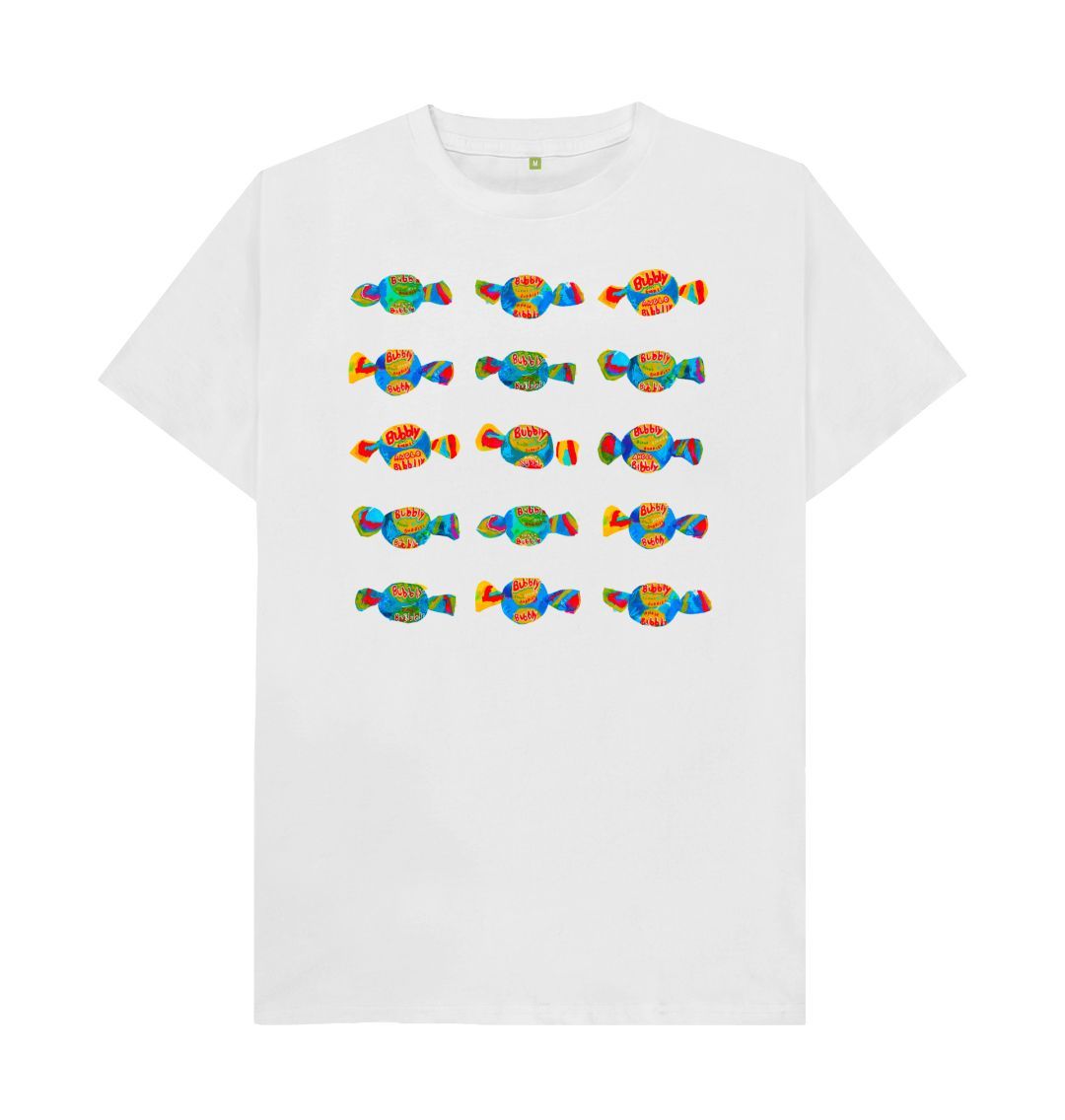 blowin' bubbles organic men's tee - Printed T-shirt - Sarah Millin