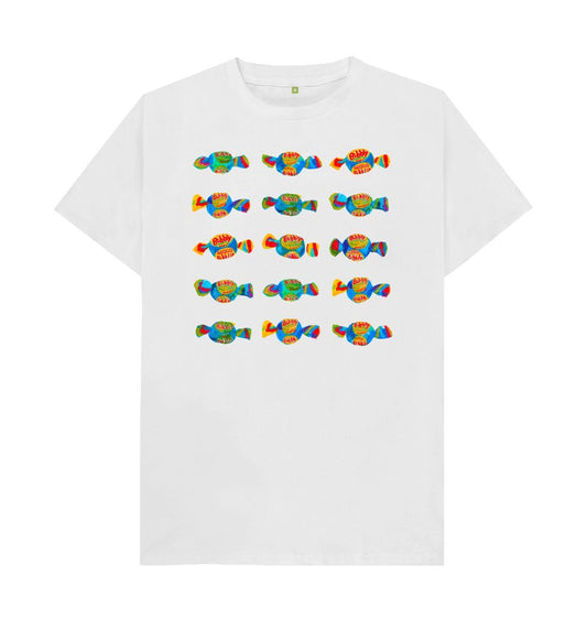 blowin' bubbles organic men's tee - Printed T-shirt - Sarah Millin