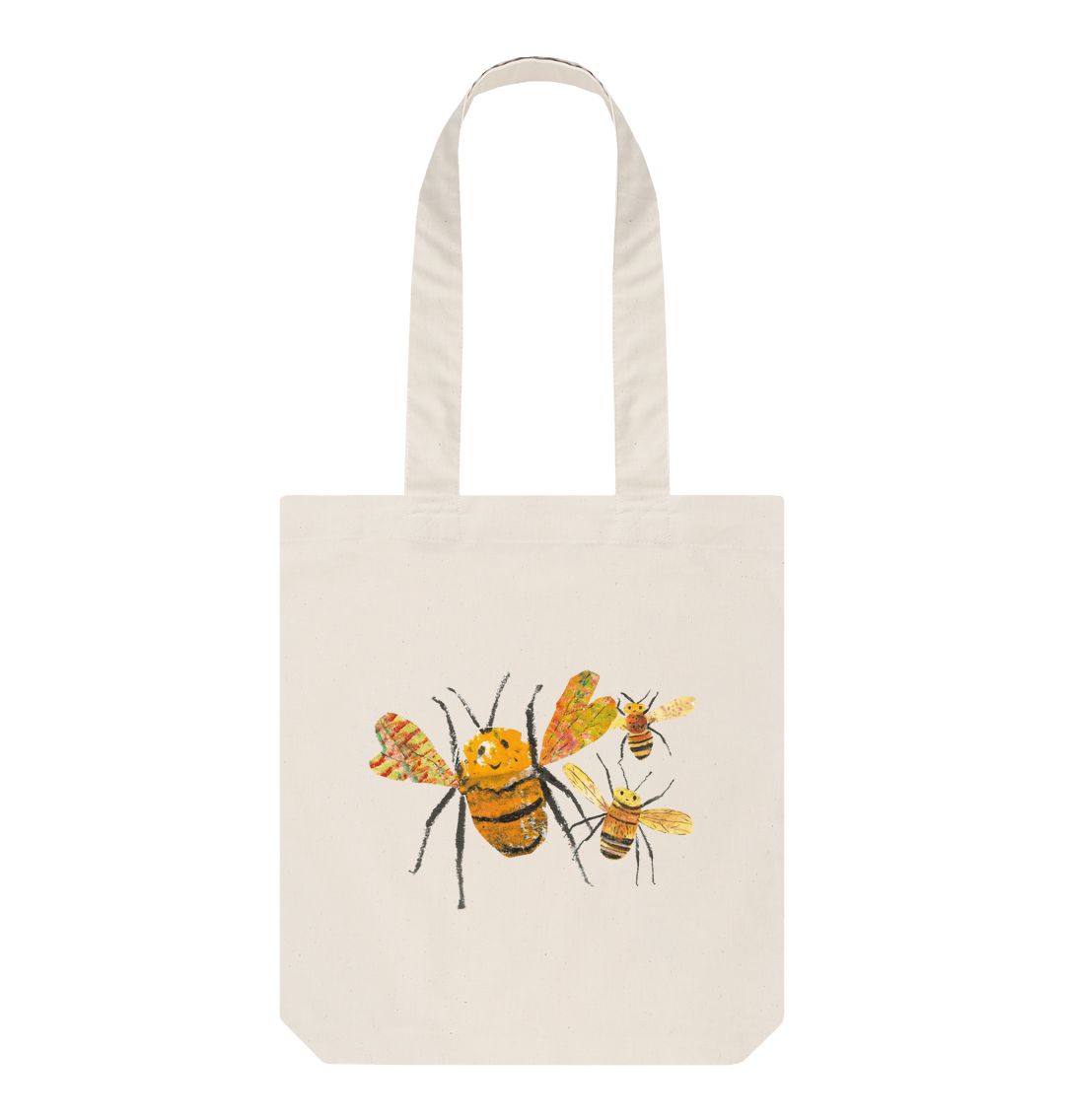 bee-ing together organic tote bag - Printed Bag - Sarah Millin