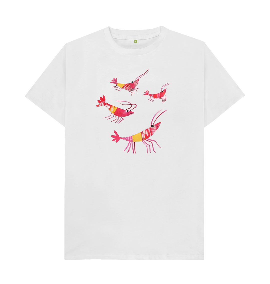 White Printed T-shirt Front