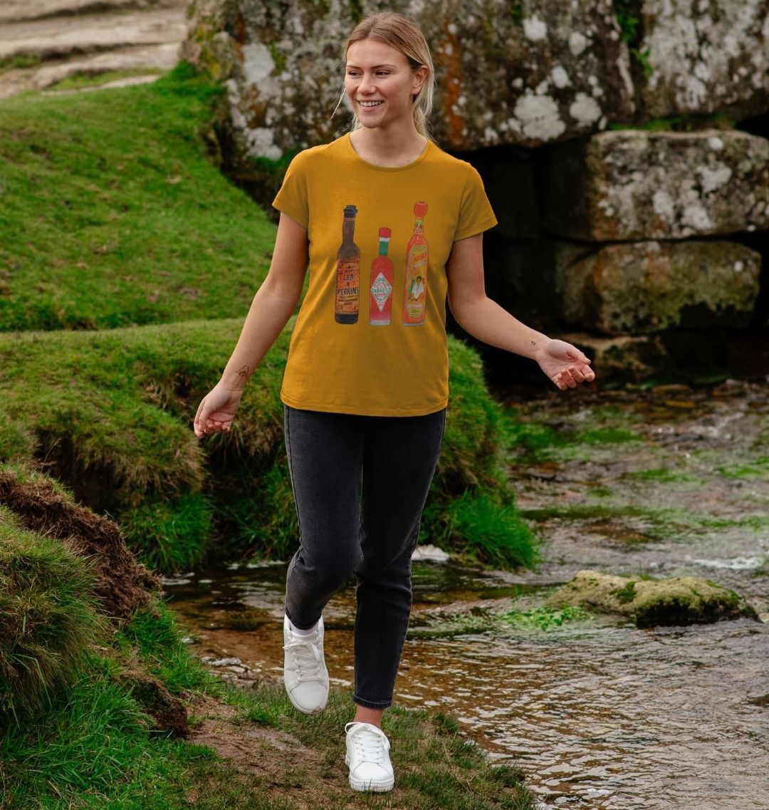 queens of the cupboard organic women's tee - Printed T-shirt - Sarah Millin