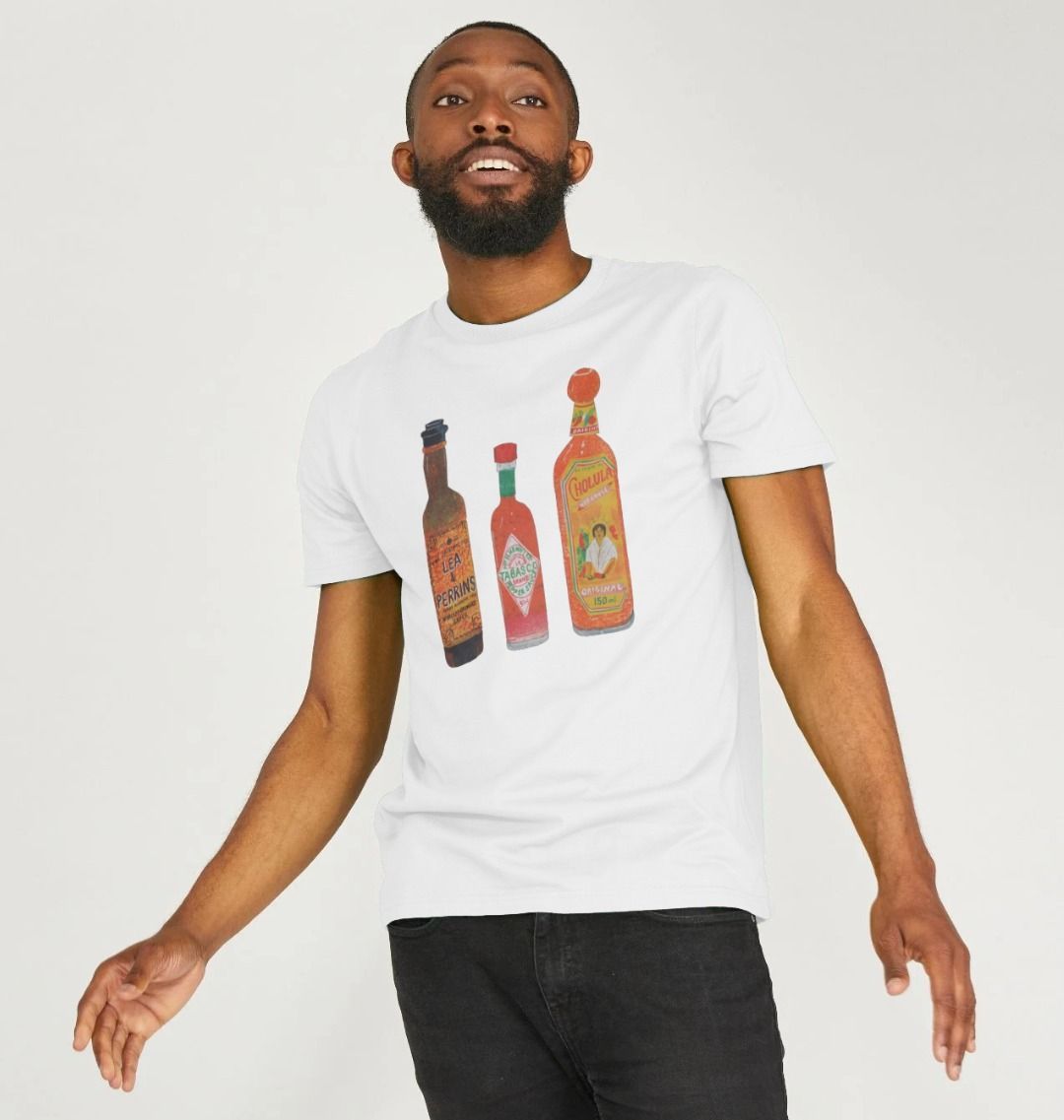 queens of the cupboard organic men's tee - Printed T-shirt - Sarah Millin