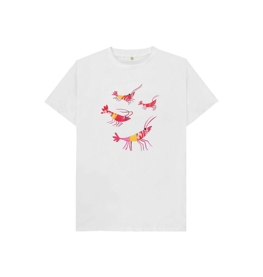 prawn party organic kids tee - Printed Kids T-Shirt - Sarah Millin