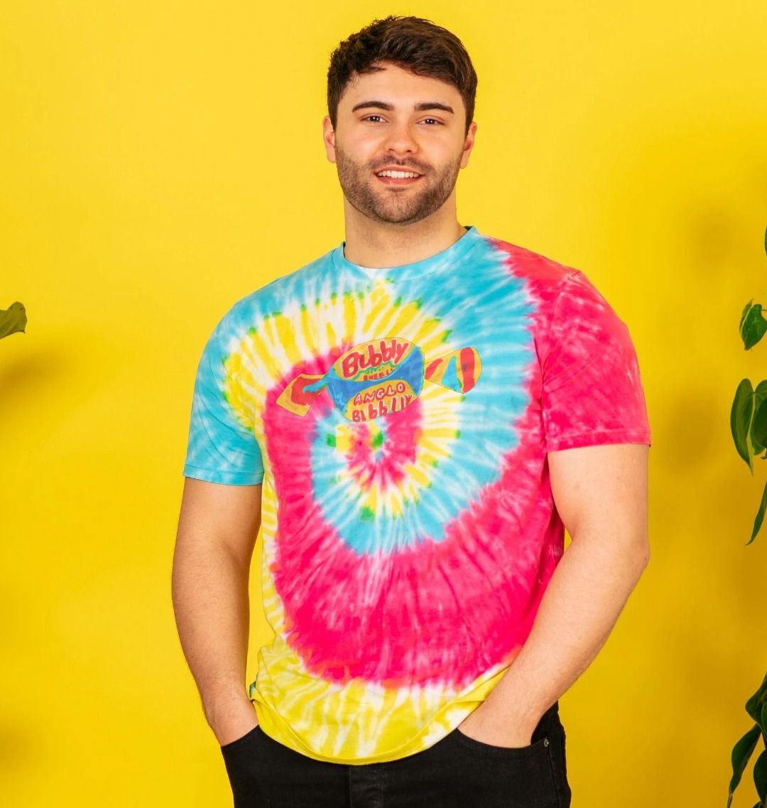 blowin' big bubbles organic men's tee - Printed T-shirt - Sarah Millin