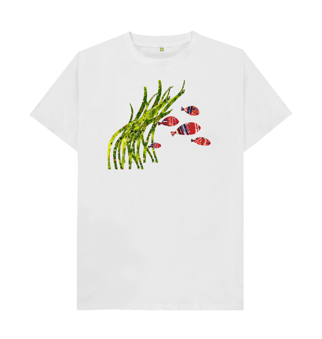 White Printed T-shirt Front