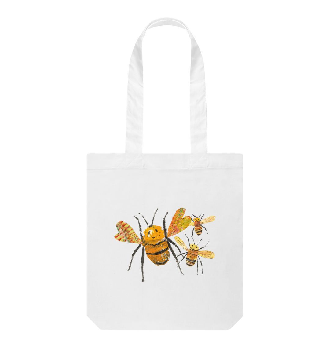 bee-ing together organic tote bag - Printed Bag - Sarah Millin