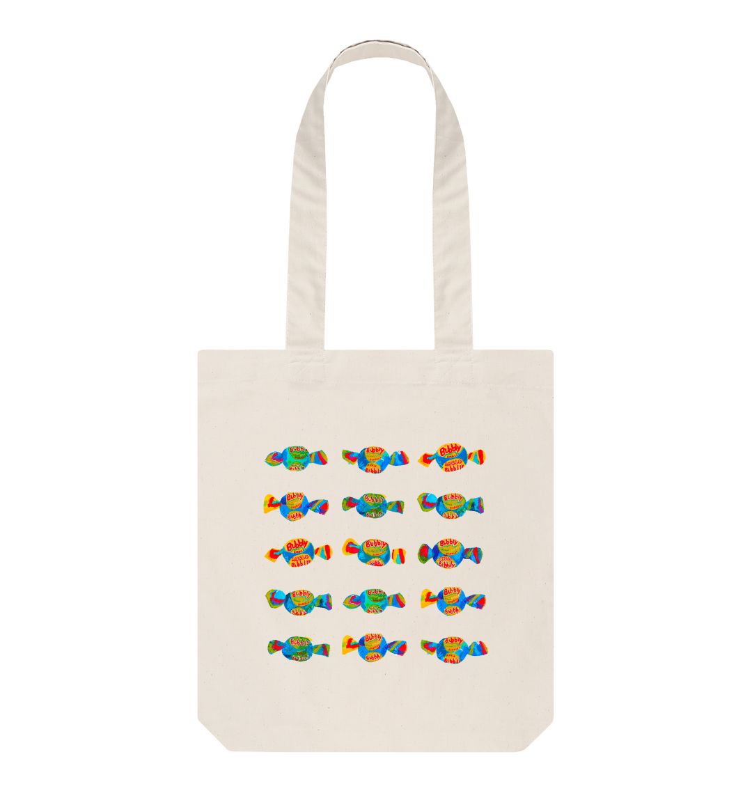 blowin' bubbles organic tote bag - Printed Bag - Sarah Millin